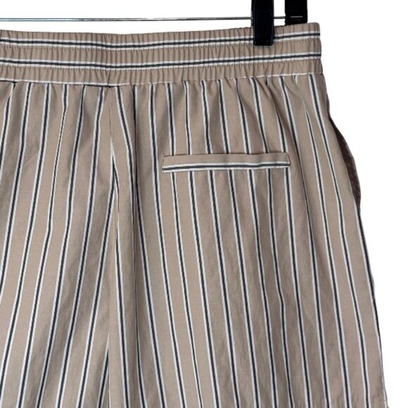 Forever 21 striped button up shirt and pull-on shorts set women's size L - Picture 13 of 13